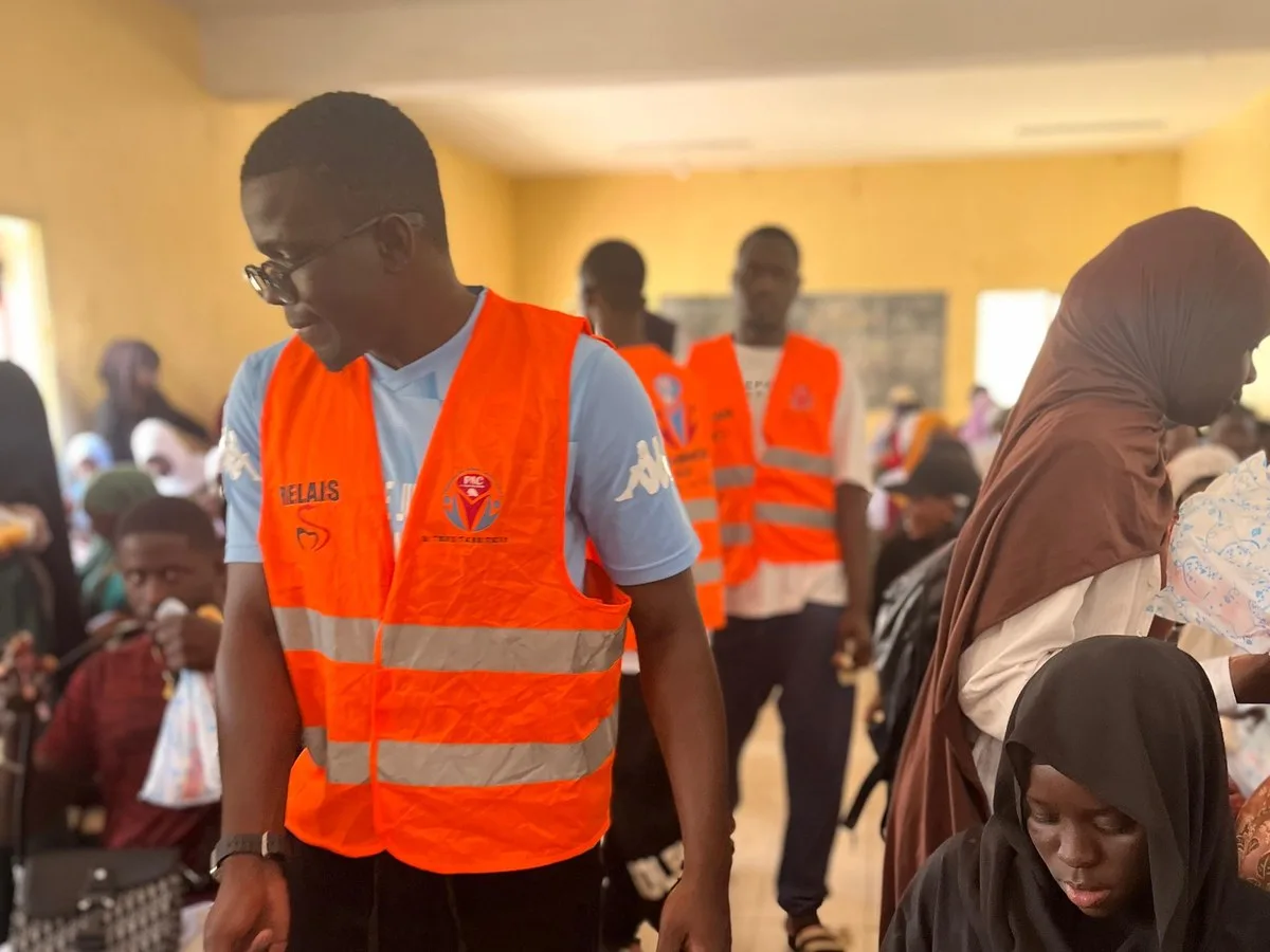 Distribution de kits déjeuners aux 400 participants